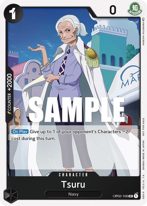 Tsuru (Event Pack Vol. 2) One Piece prize card