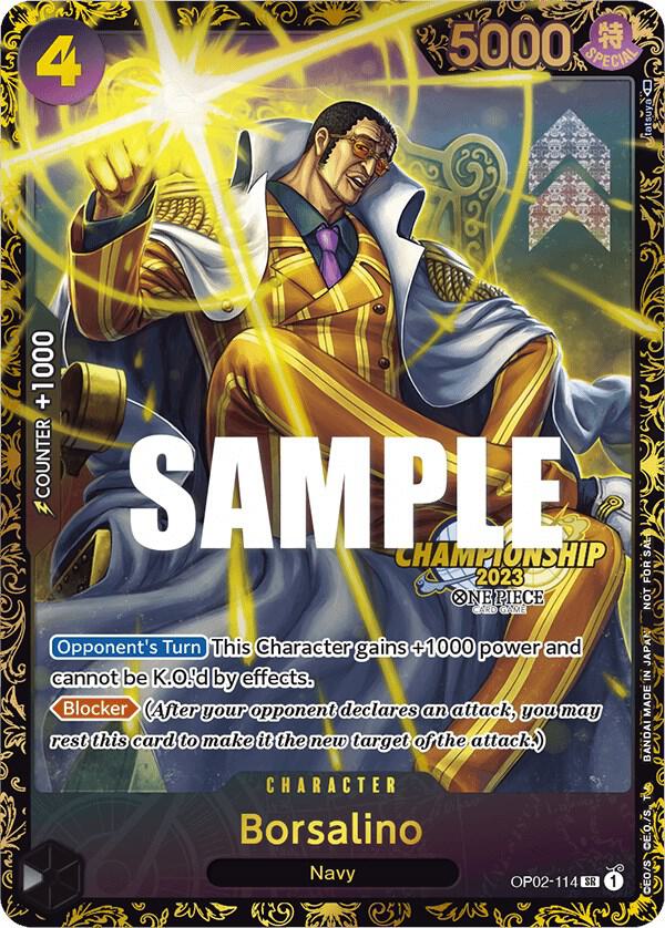 Borsalino (Championship 2023) One Piece prize card