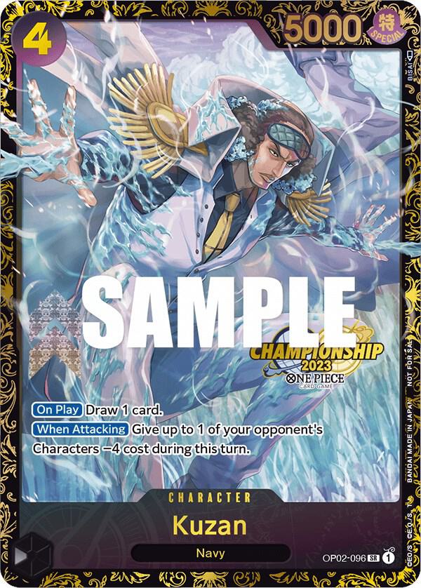 Kuzan (Championship 2023) One Piece prize card