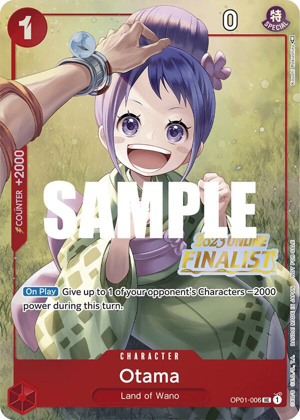 Otama (Online Regional 2023) [Finalist] One Piece prize card