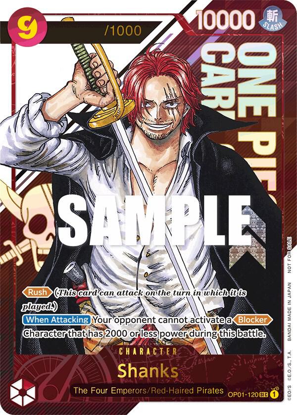 Shanks (Championship 2023) [Serial Number] One Piece prize card
