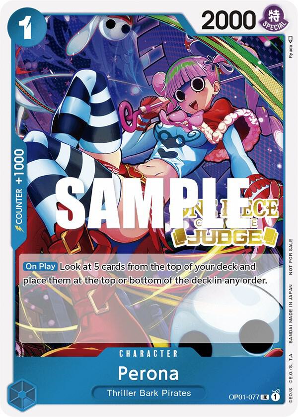 Perona (Judge Pack Vol. 2) One Piece prize card