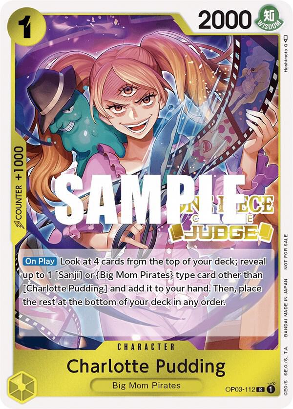 Charlotte Pudding (Judge Pack Vol. 2) One Piece prize card