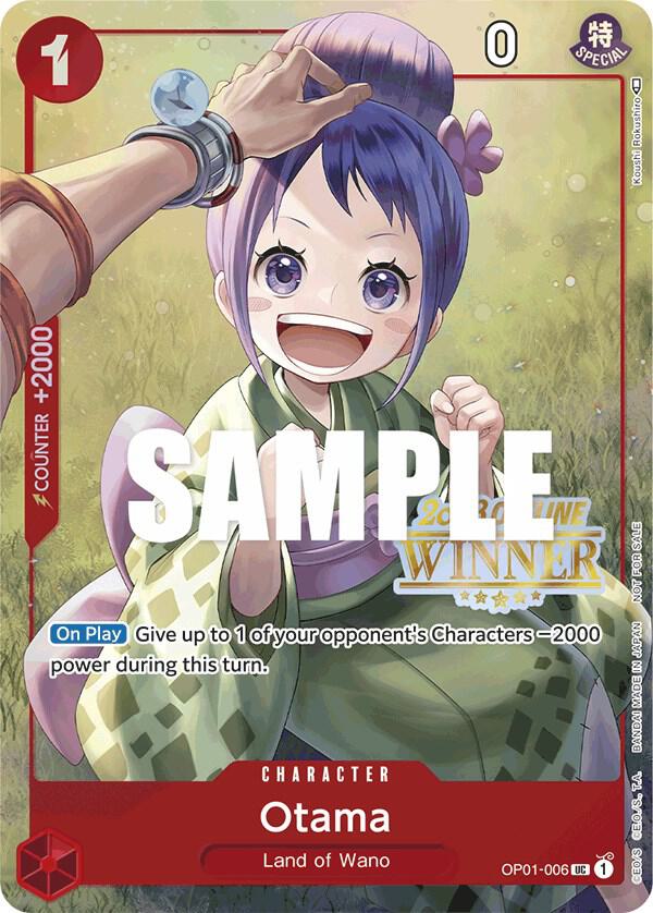 Otama (Offline Regional 2023) [Winner] One Piece prize card