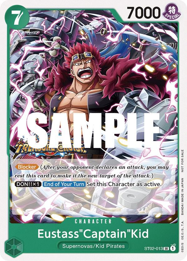 Eustass"Captain"Kid (Tournament Pack Vol. 5) One Piece prize card