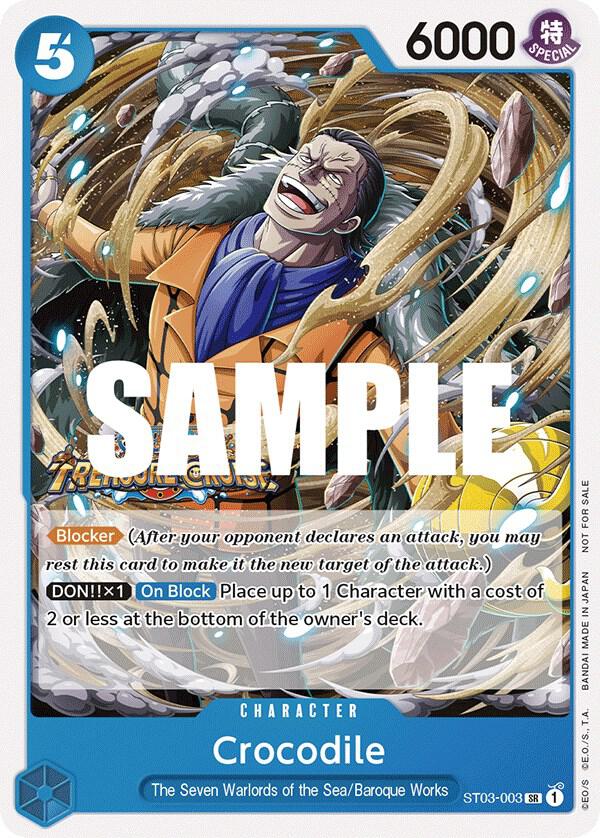 Crocodile (Tournament Pack Vol. 5) One Piece prize card