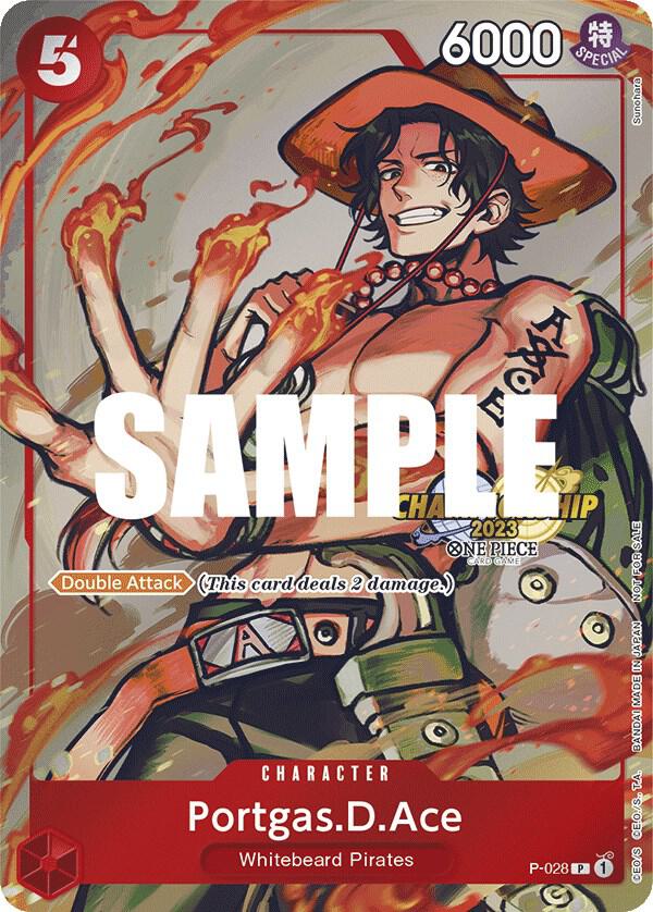 Portgas.D.Ace (CS 2023 Event Pack) One Piece prize card