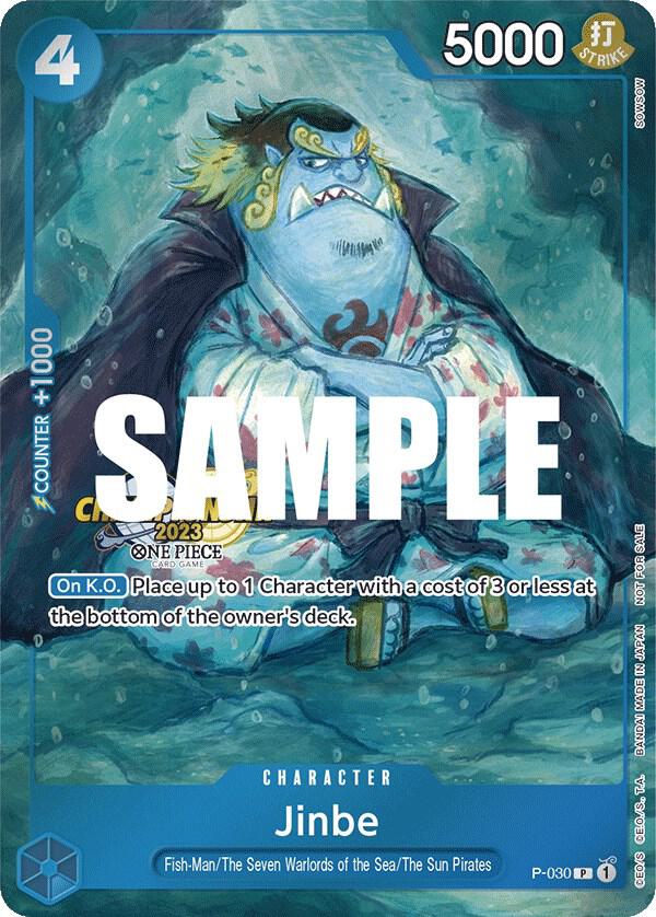Jinbe (CS 2023 Event Pack) One Piece prize card
