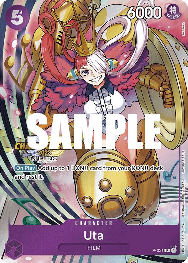 Uta (CS 2023 Event Pack) One Piece prize card