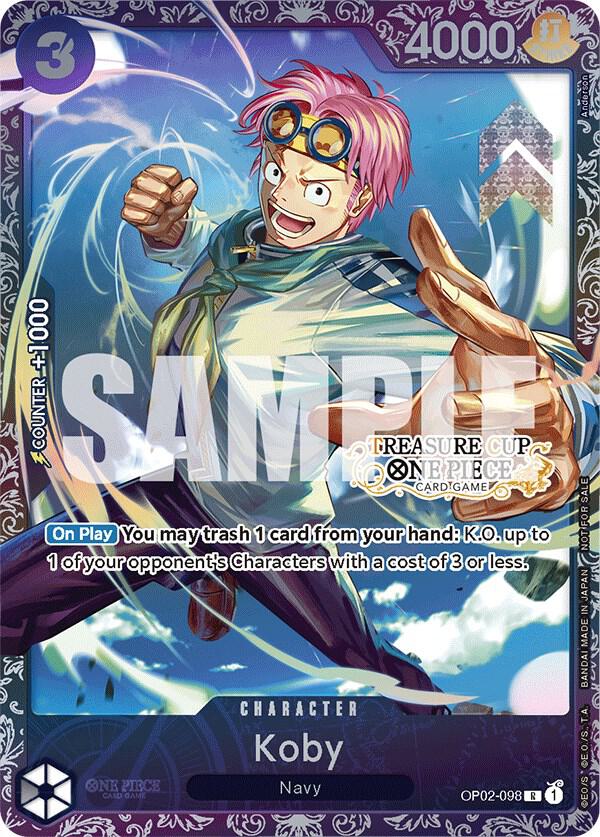 Koby (Treasure Cup) One Piece prize card