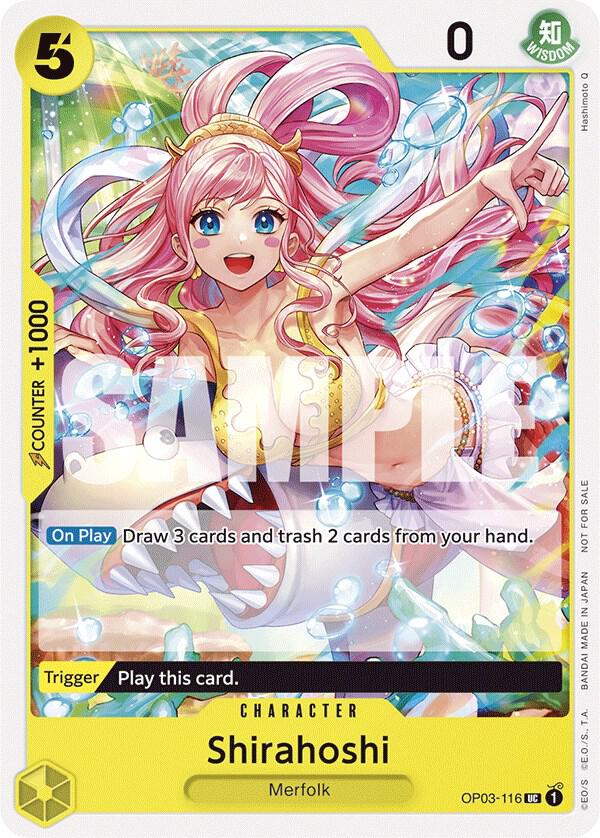 Shirahoshi (Tournament Pack Vol. 6) One Piece prize card