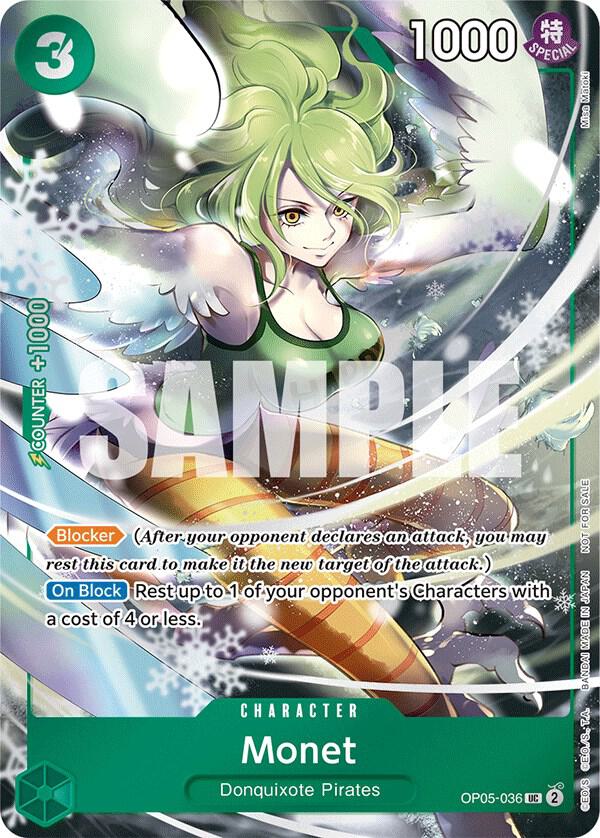 Monet (Event Pack Vol. 3) One Piece prize card