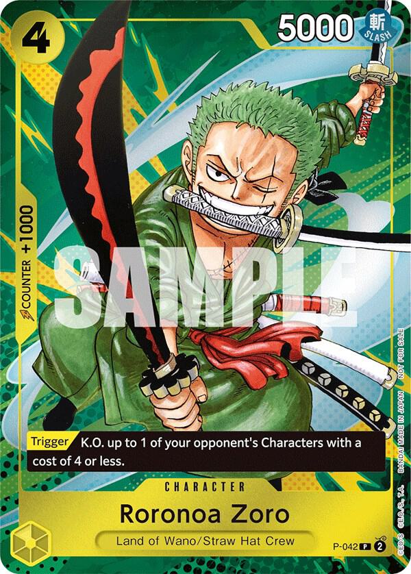 Roronoa Zoro (Event Pack Vol. 3) One Piece prize card