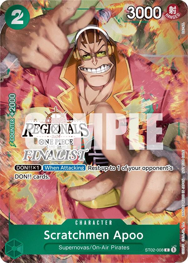 Scratchmen Apoo (Online Regional 2024) [Finalist] One Piece prize card