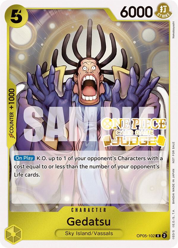 Gedatsu (Judge Pack Vol. 3) One Piece prize card