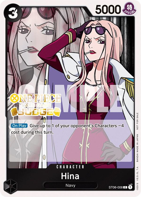 Hina (Judge Pack Vol. 3) One Piece prize card