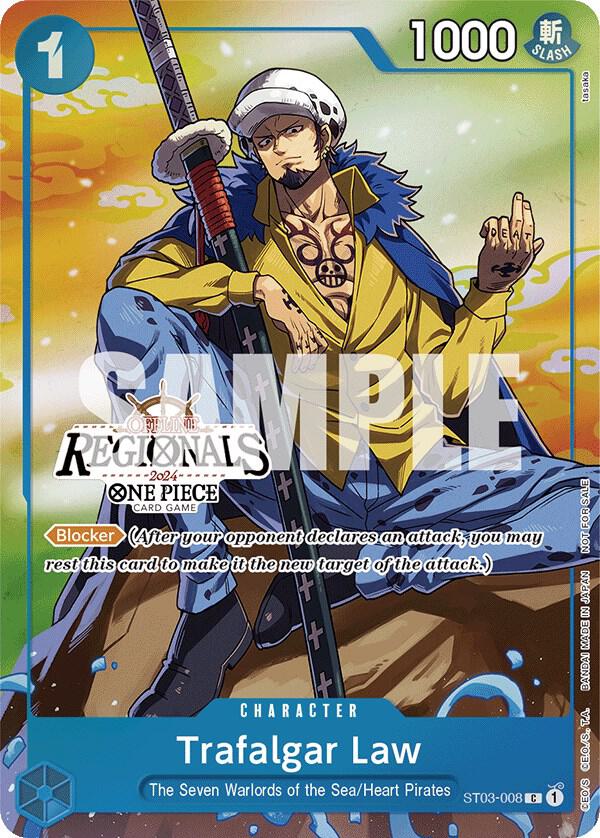 Trafalgar Law (Offline Regional 2024 Vol. 2) [Participant] One Piece prize card