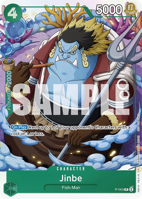Jinbe (Event Pack Vol. 4) One Piece prize card