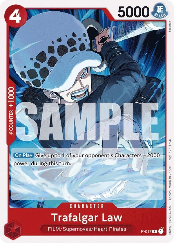 Trafalgar Law (Tournament Pack Vol. 7) One Piece prize card