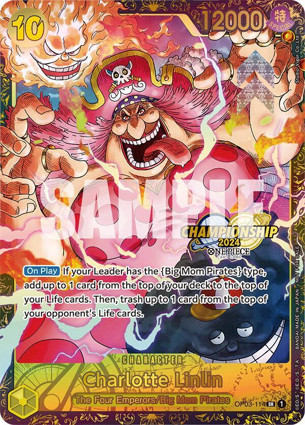 Charlotte Linlin (Championship 2024) One Piece prize card