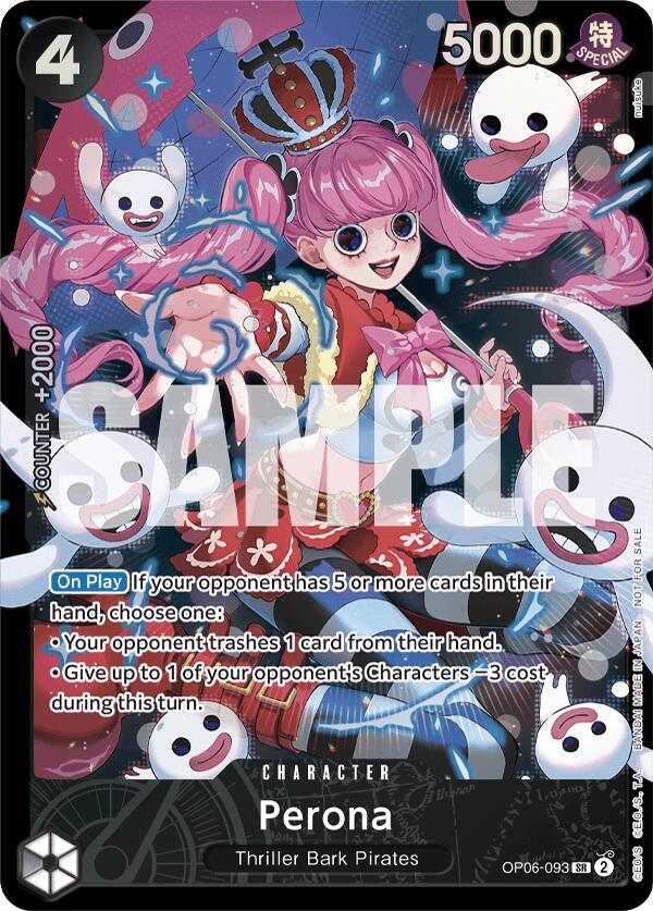 Perona (Store Treasure Cup 2024) One Piece prize card