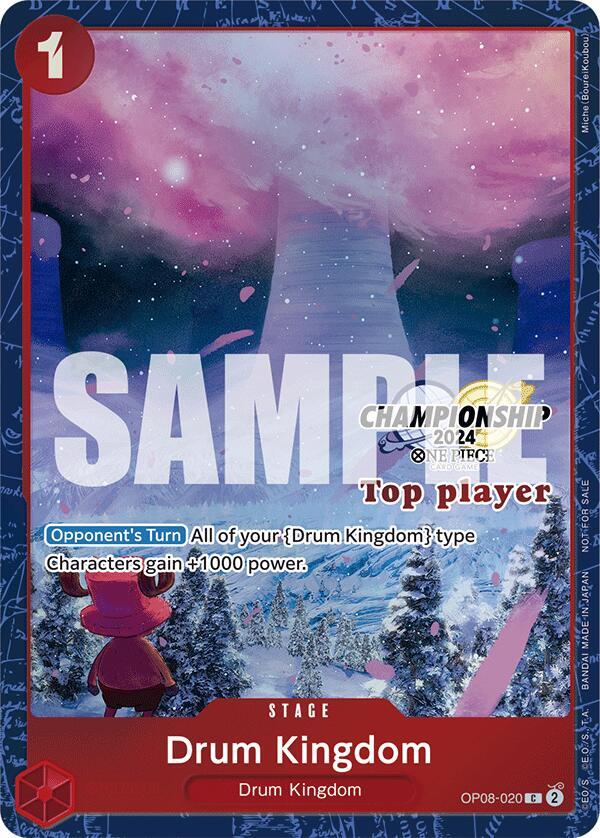 Drum Kingdom (Championship 2024 Top Player Pack) One Piece prize card