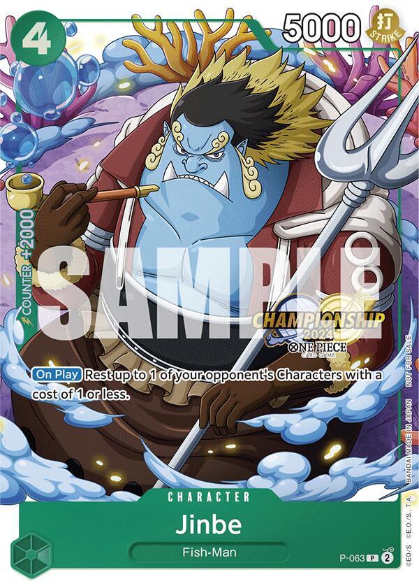 Jinbe (CS 2024 Event Pack) One Piece prize card