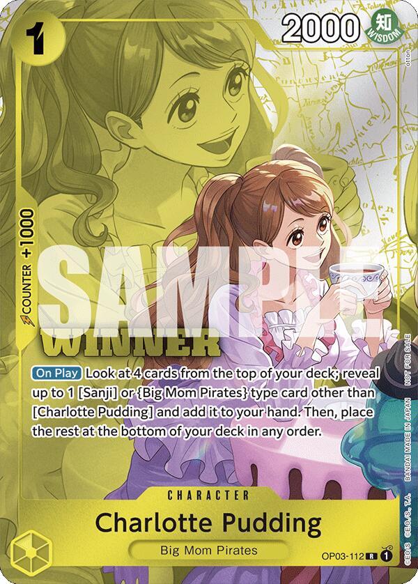 Charlotte Pudding (Winner Pack 2024 Oct.-Dec.) One Piece prize card