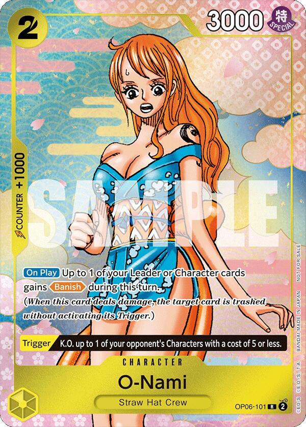 O-Nami (Event Pack Vol. 5) One Piece prize card