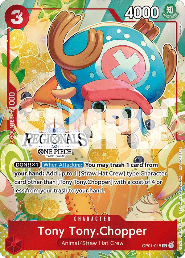 Tony Tony.Chopper (Online Regional 2024 Vol. 3) One Piece prize card