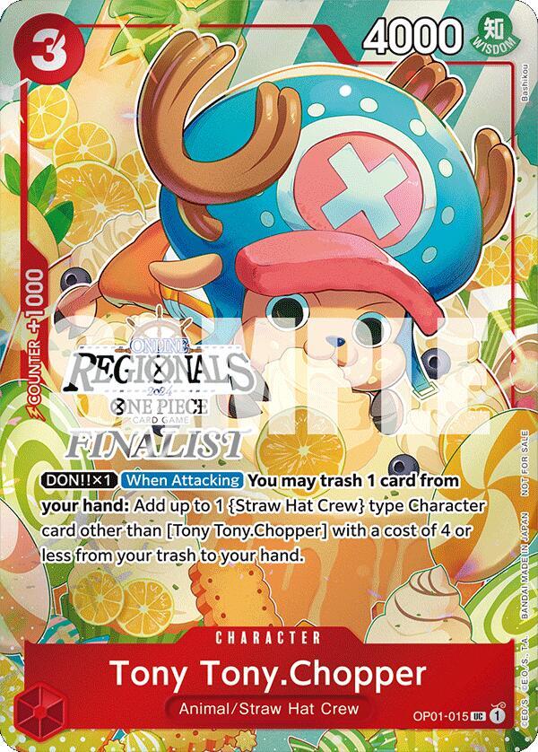 Tony Tony.Chopper (Online Regional 2024 Vol. 3) [Finalist] One Piece prize card
