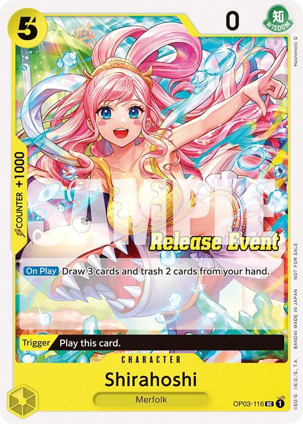 Shirahoshi (ST15 - ST20 Release Event Pack) One Piece prize card