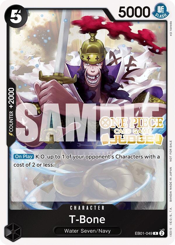 T-Bone (Judge Pack Vol. 5) One Piece prize card