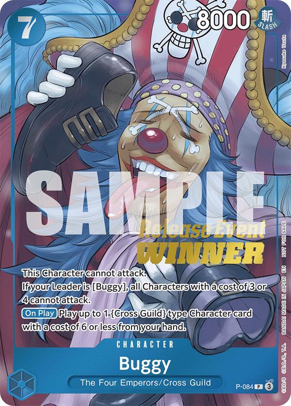 Buggy (OP10 Release Event Winner) One Piece prize card