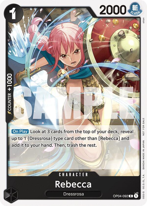 Rebecca (Tournament Pack 2025 Vol. 2) One Piece prize card