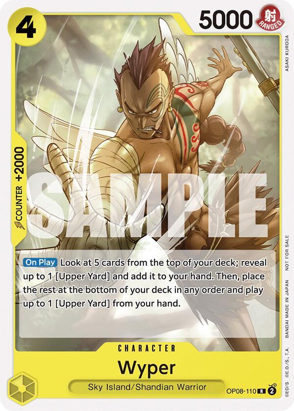 Wyper (Tournament Pack 2025 Vol. 2) One Piece prize card
