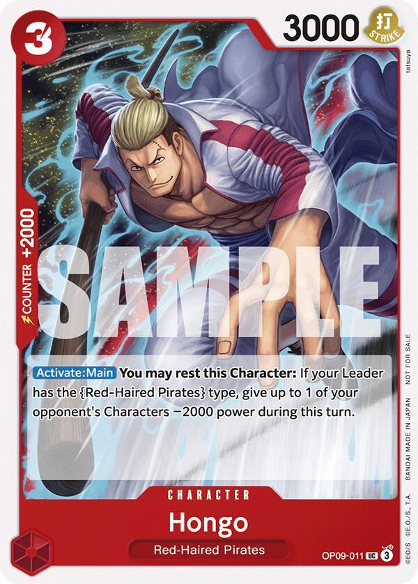 Hongo (Tournament Pack 2025 Vol. 2) One Piece prize card