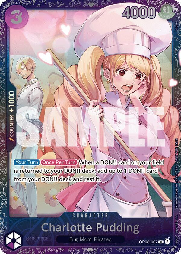 Charlotte Pudding (Treasure Cup 2025) One Piece prize card