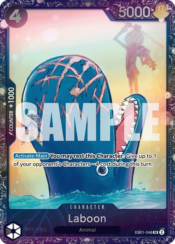 Laboon (Treasure Cup 2025) One Piece prize card