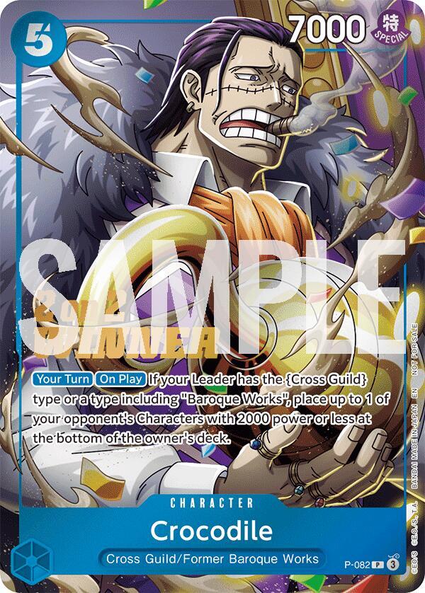 Crocodile (Store 2-on-2 Battle 2025 Winner) One Piece prize card