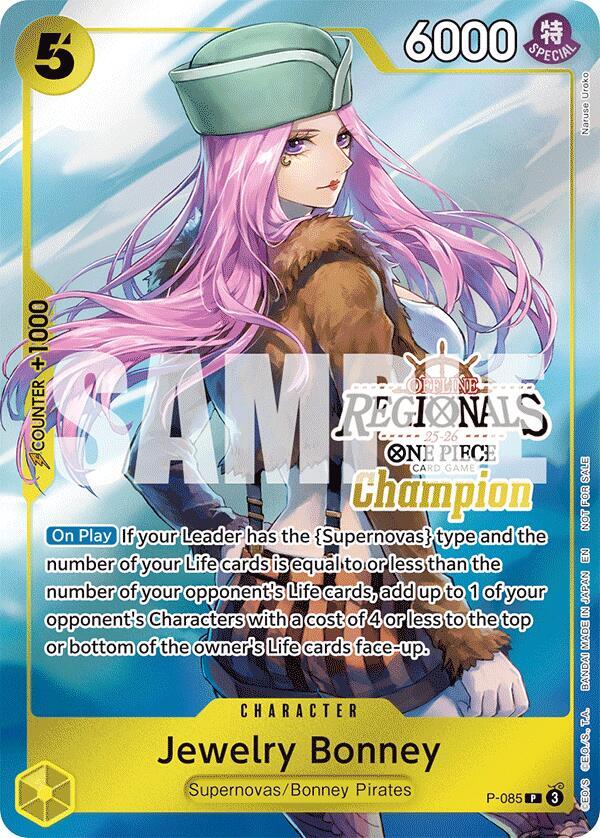 Jewelry Bonney (Offline Regional Champion Card Set 2025 Vol.2) One Piece prize card