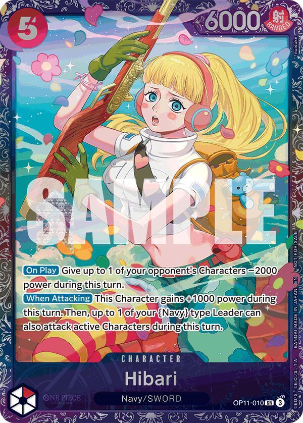 Hibari (Treasure Cup August 2025) One Piece prize card