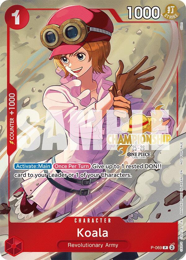 Koala (CS 25-26 Event Pack) One Piece prize card
