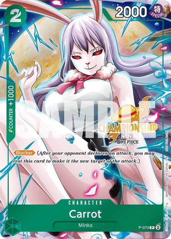 Carrot (CS 25-26 Event Pack) One Piece prize card
