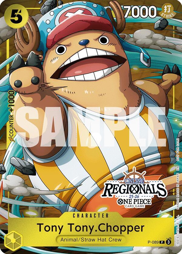 Tony Tony.Chopper (Online Regional Participation Pack 2025 Vol.2) One Piece prize card