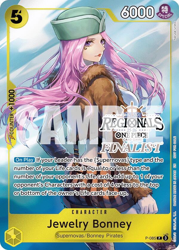 Jewelry Bonney (Online Regional Finalist Card Set 2025 Vol.2) One Piece prize card