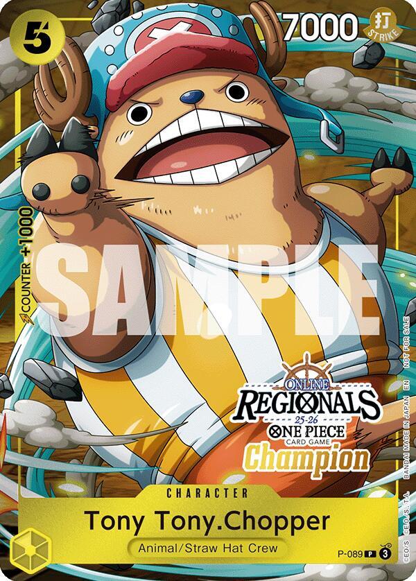 Tony Tony.Chopper (Online Regional Champion Card Set 2025 Vol.2) One Piece prize card