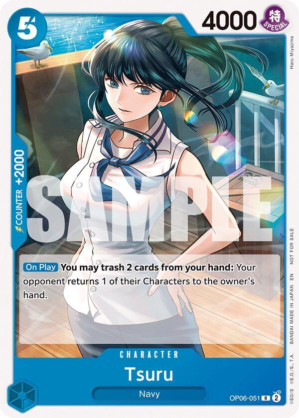 Tsuru (Tournament Pack 2025 Vol. 4) One Piece prize card