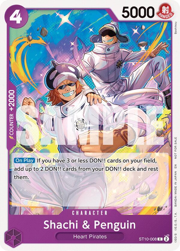 Shachi & Penguin (Tournament Pack 2025 Vol. 4) One Piece prize card