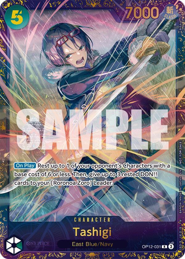 Tashigi (Treasure Cup 2025) One Piece prize card